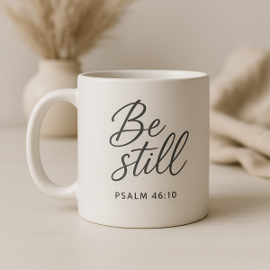Be Still Mug - Psalm 46:10